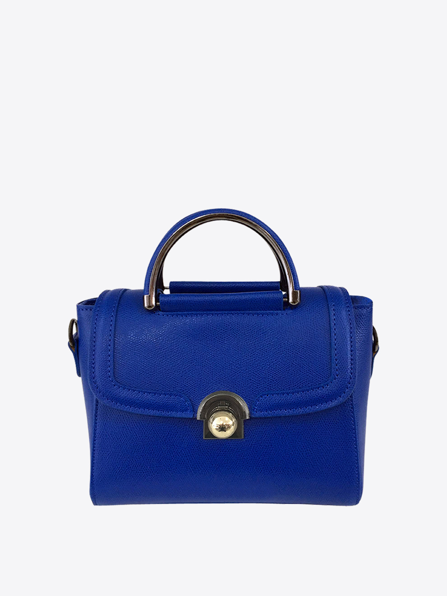 Antoinette Mini Borsett Saffiano Leather Handbag - Ferraro Ferrari